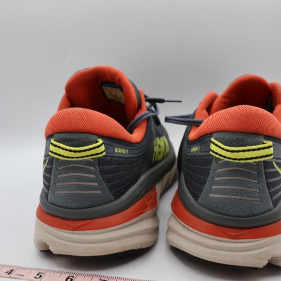 Size 11 - Hoka One One Bondi 7 Gray - Picture 7 of 10